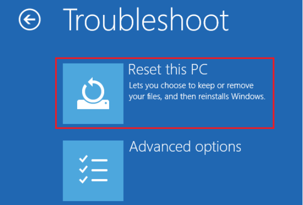 troubleshoot-reset
