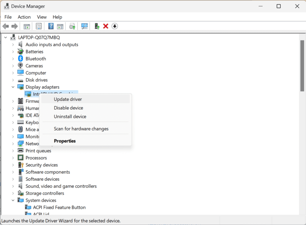 update-driver-option
