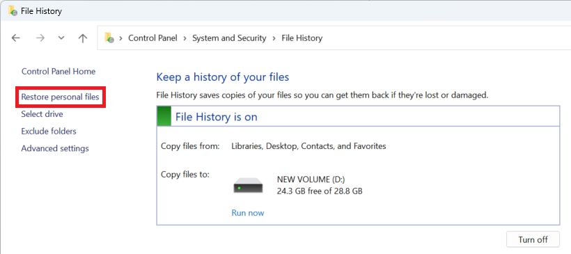 access-restore-personal-files