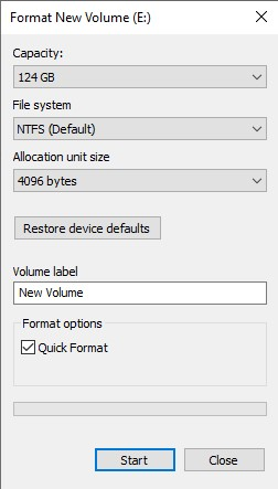 Fix you need to format the disk in drive error by formatting the problematic drive