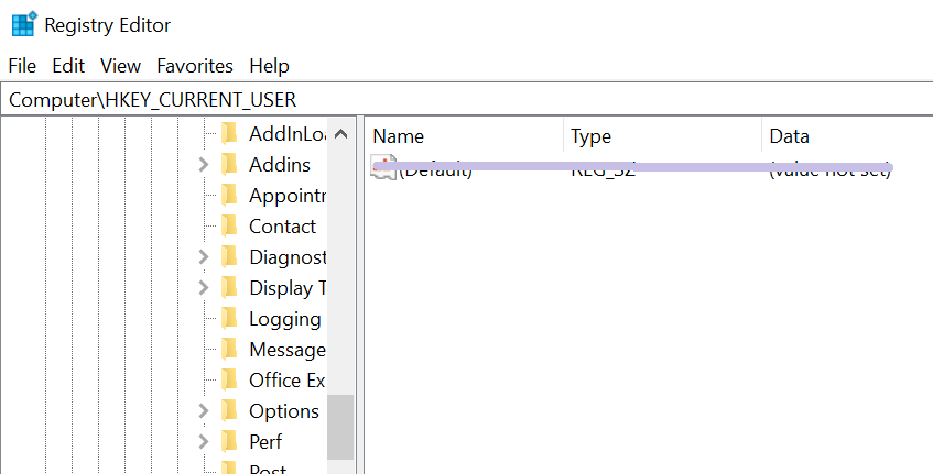 access-outlook-profiles-in-registry-editor