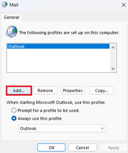 add-new-outlook-profile