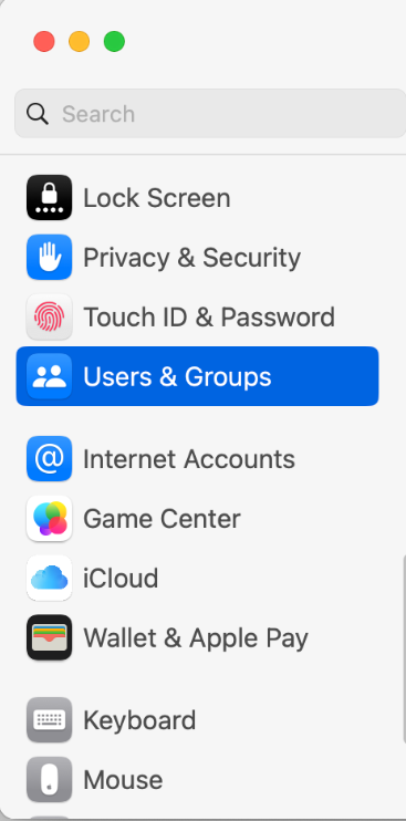 Select Users & Groups