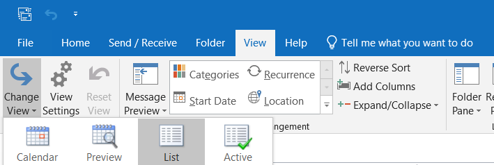 calendar-list-view choose the list view to calendar