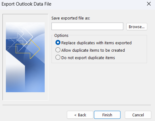 exporter et sauvegarder