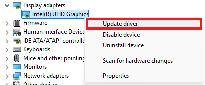 update graphic drivers to fix video error 0xc00d3e8c